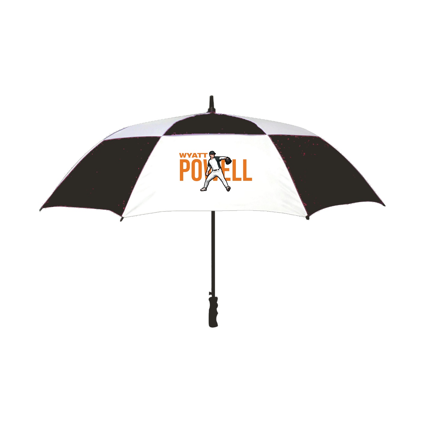 Golf Umbrella — Player Name in Black