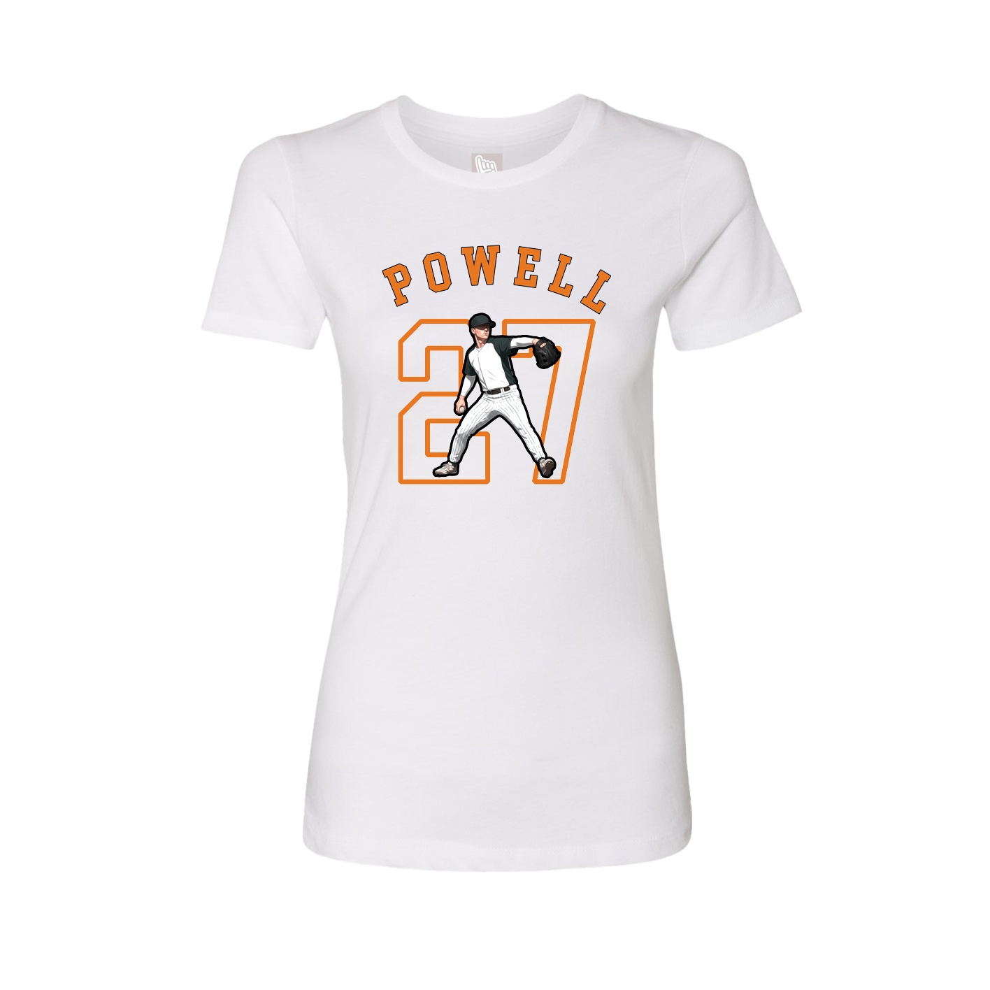 Womens Tee — Shirsey Arch in White