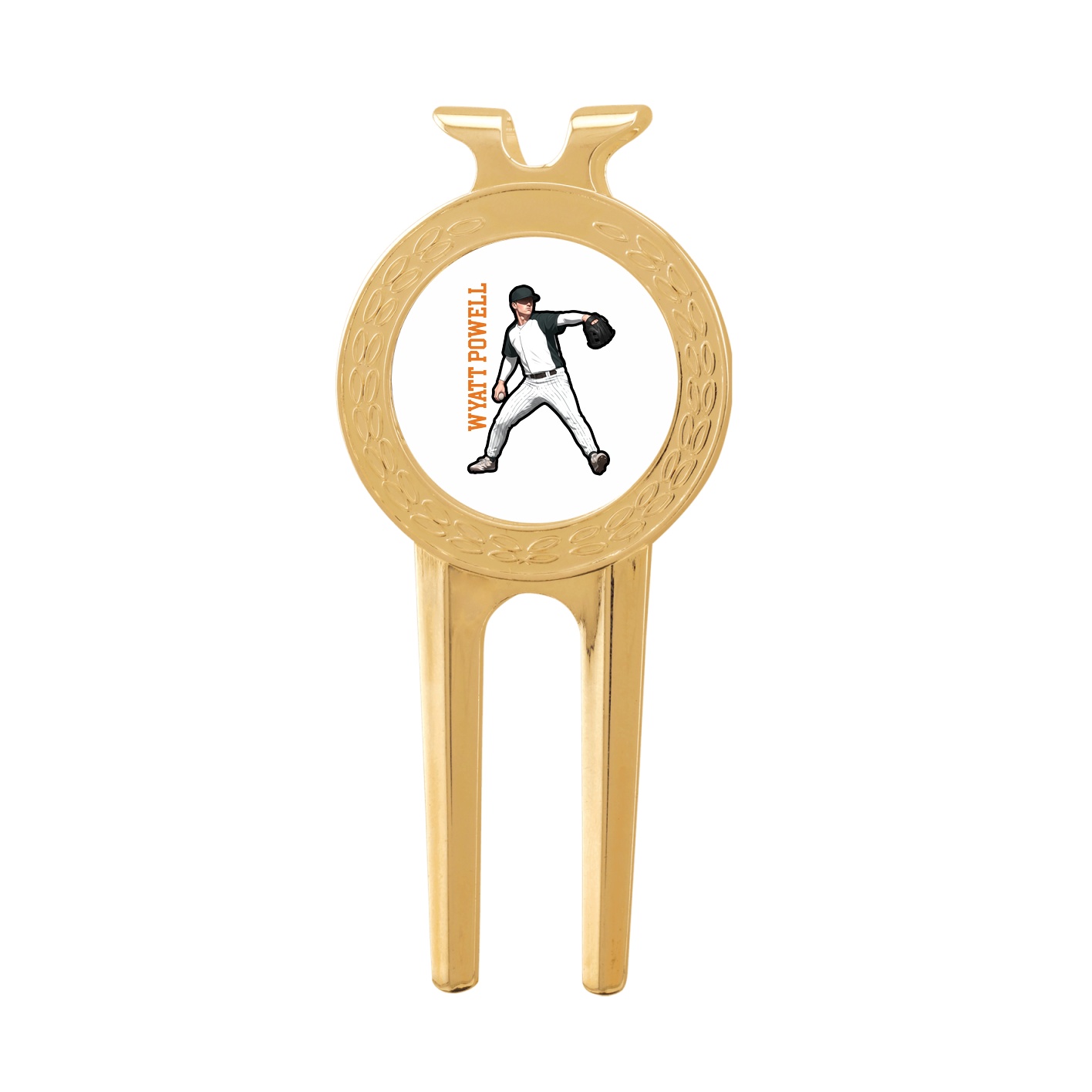 Divot Tool with Ball Marker — Name Vertical in Classic