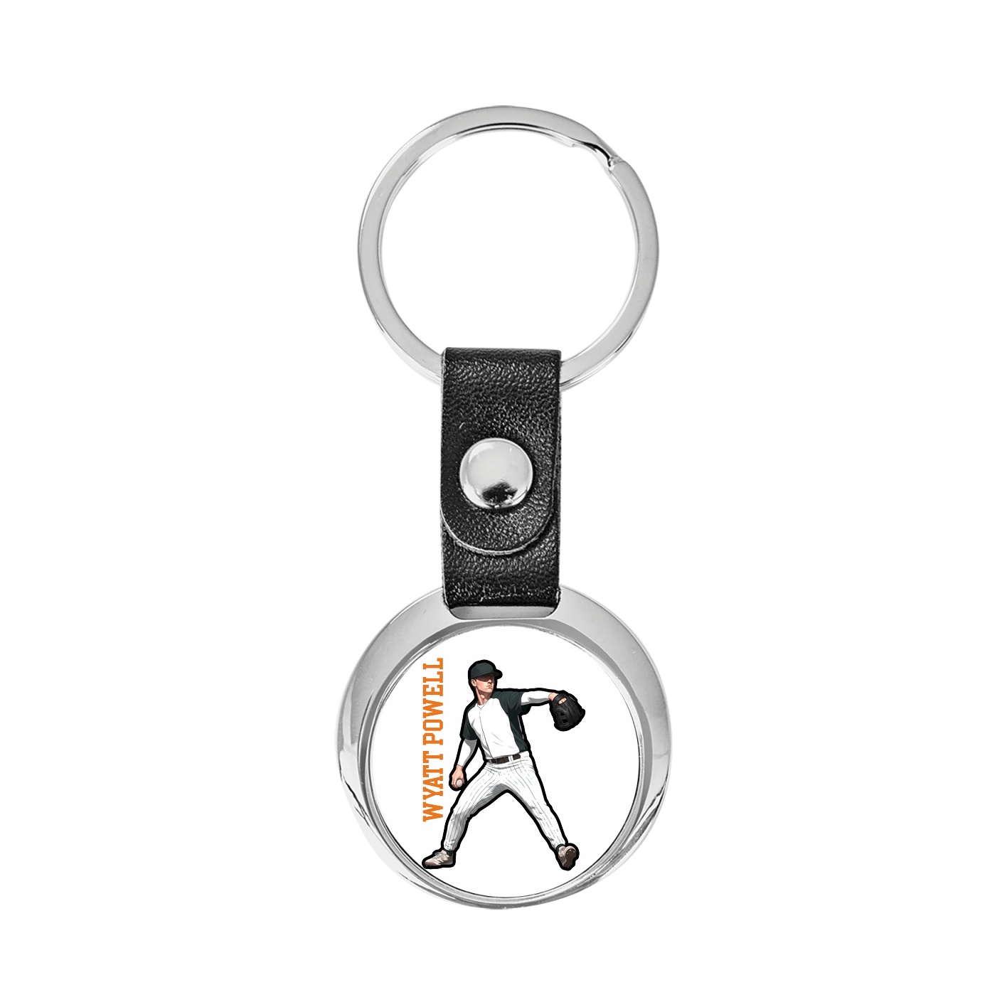 Key Chain — Name Vertical in Classic