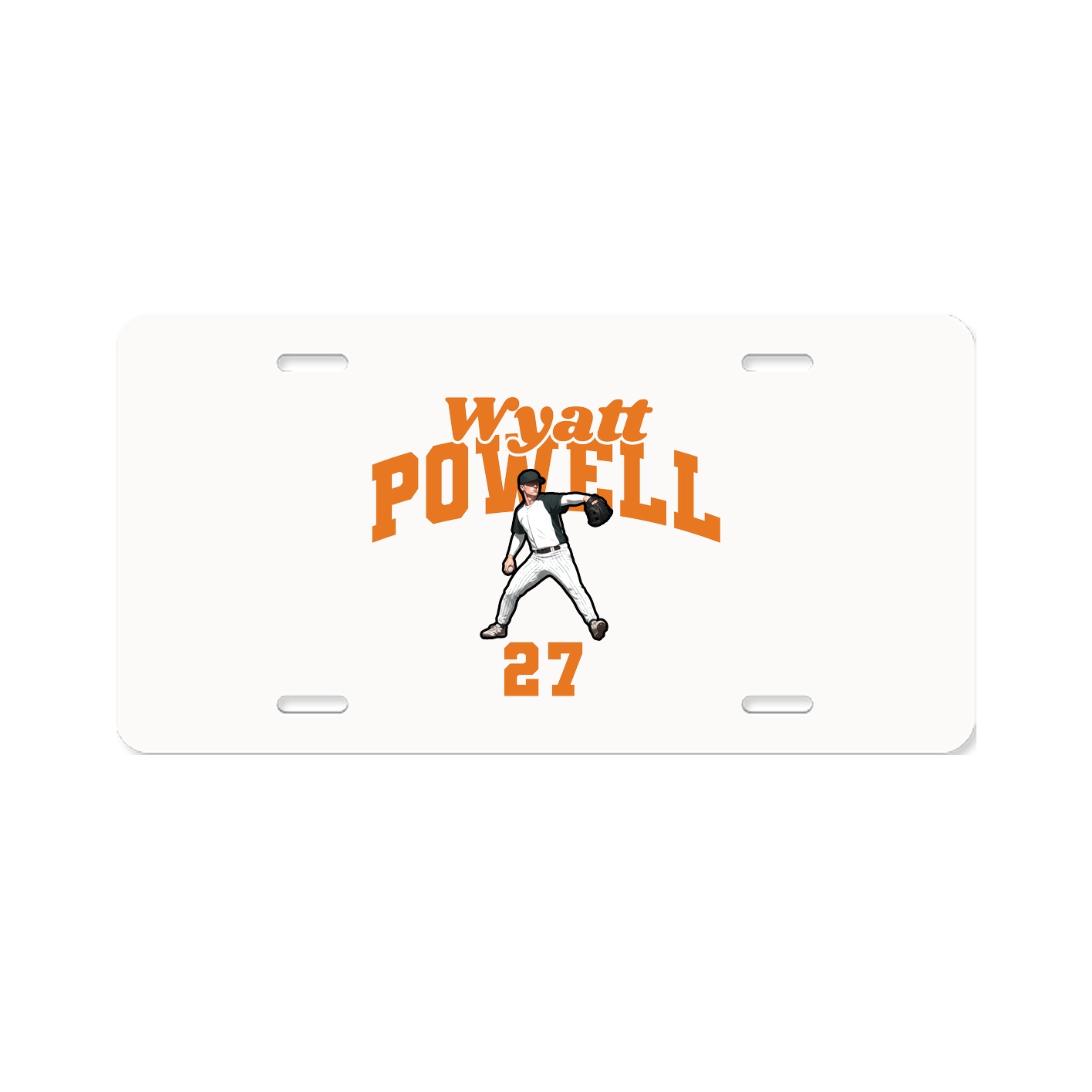 License Plate — Signature Arch in Classic