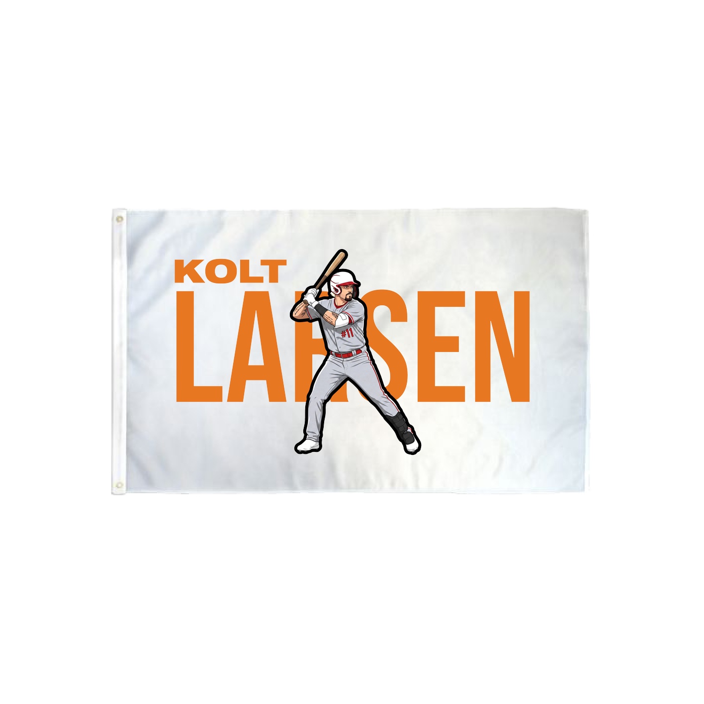 3x5 Flag — Player Name in Classic