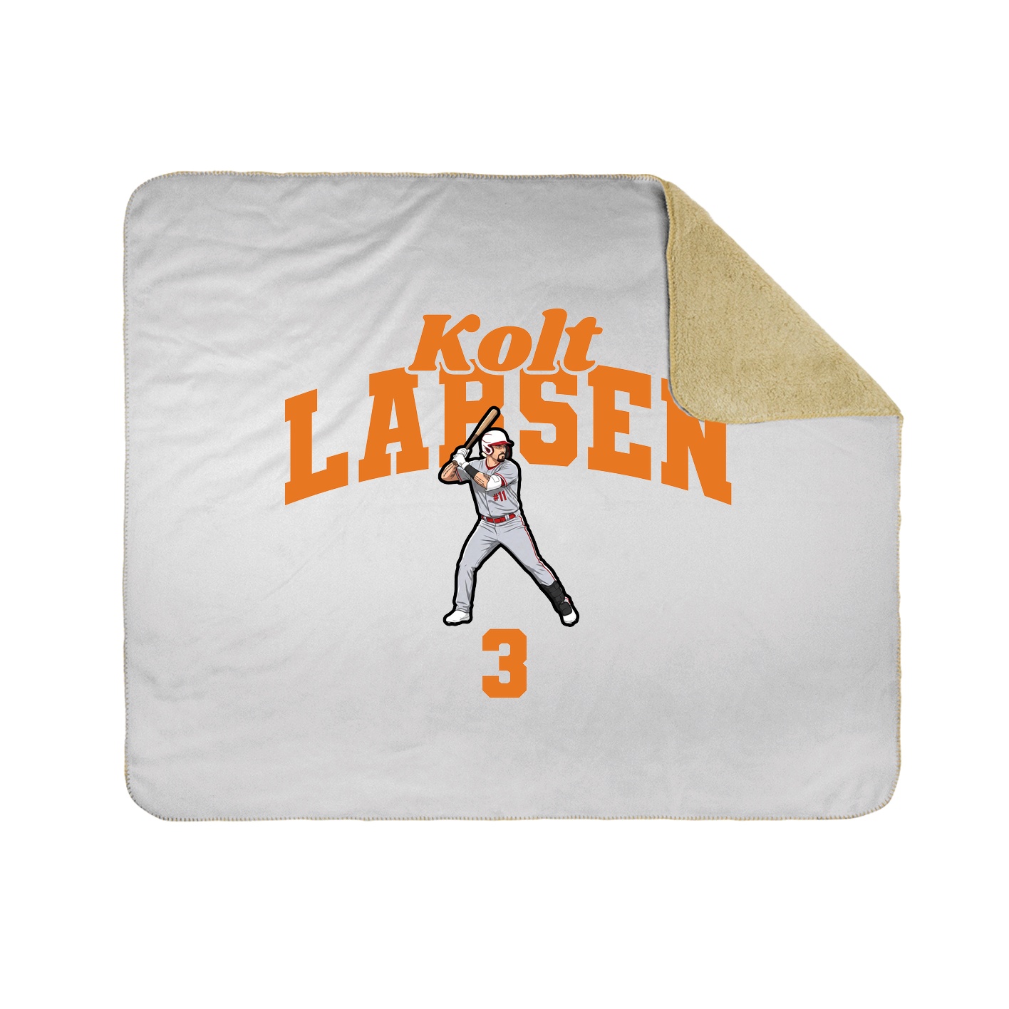 Throw Blanket — Signature Arch in White