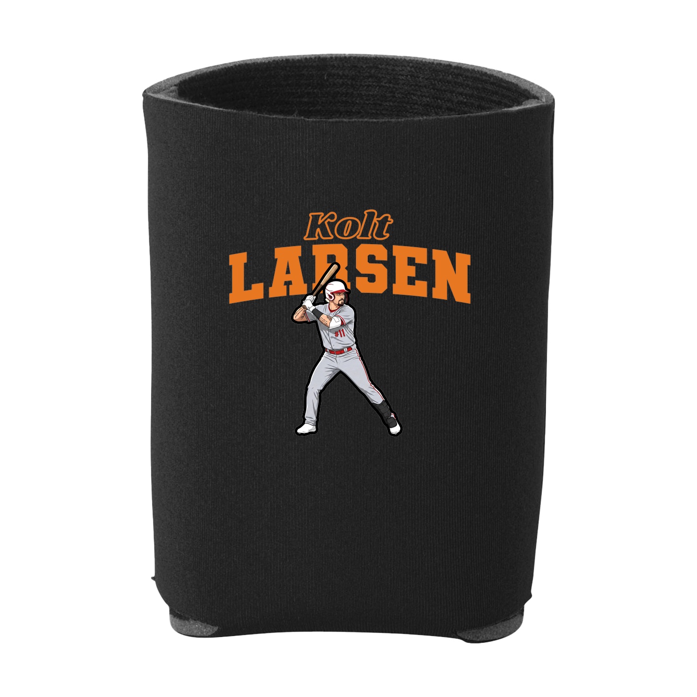 Can Holder — Name Arch in Black