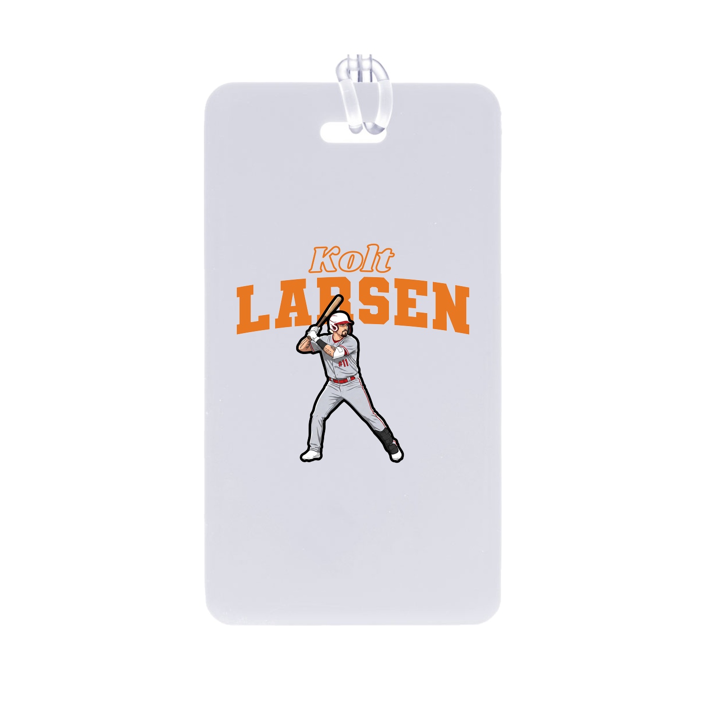 Bag Tag — Name Arch in Classic