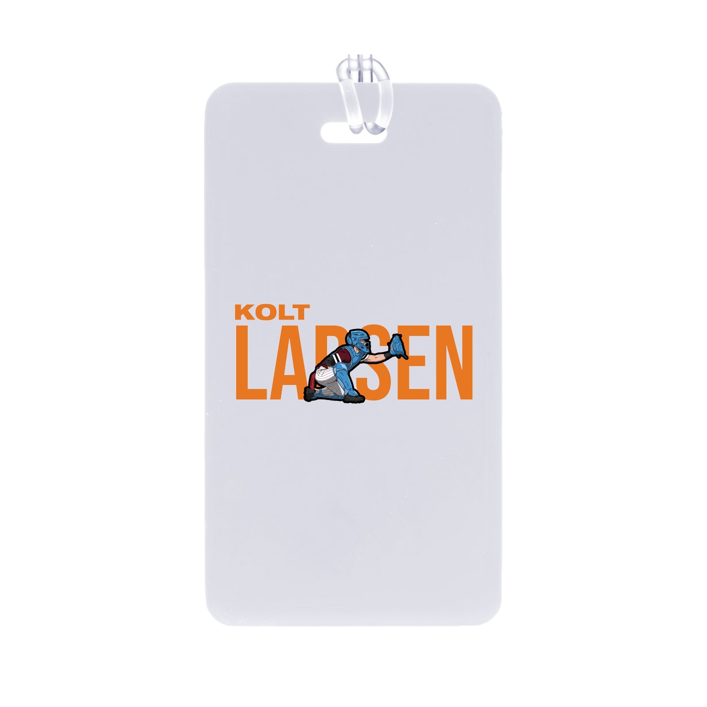 Bag Tag — Player Name in Classic