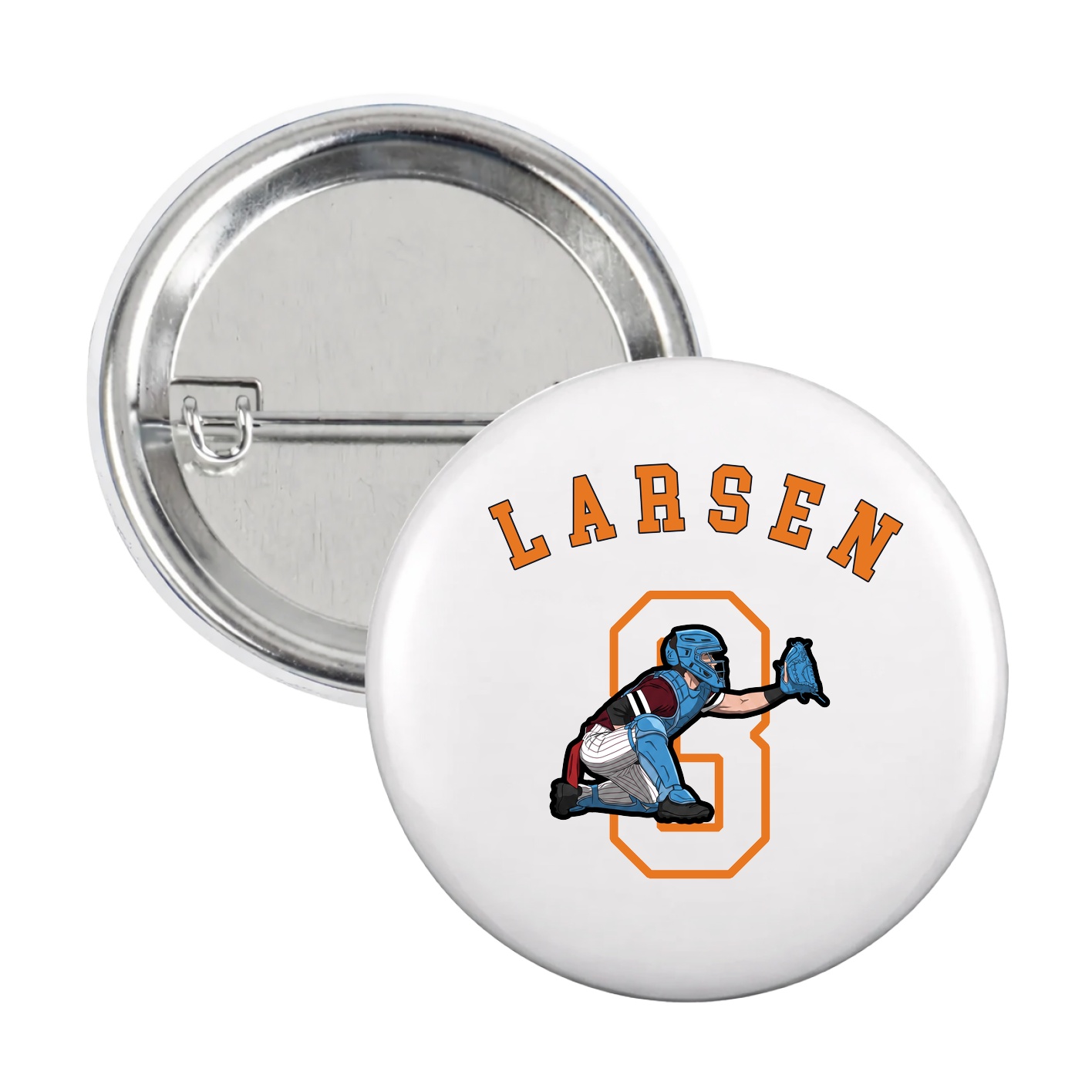 Game Day Button — Shirsey Arch in White