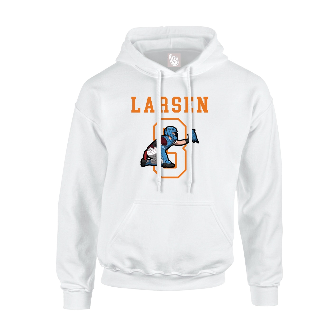 Hoodie — Shirsey in White