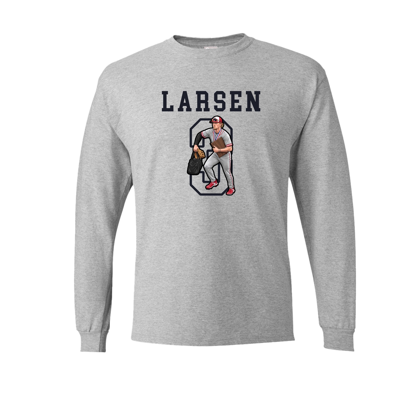 Long Sleeve Tee — Shirsey in Grey