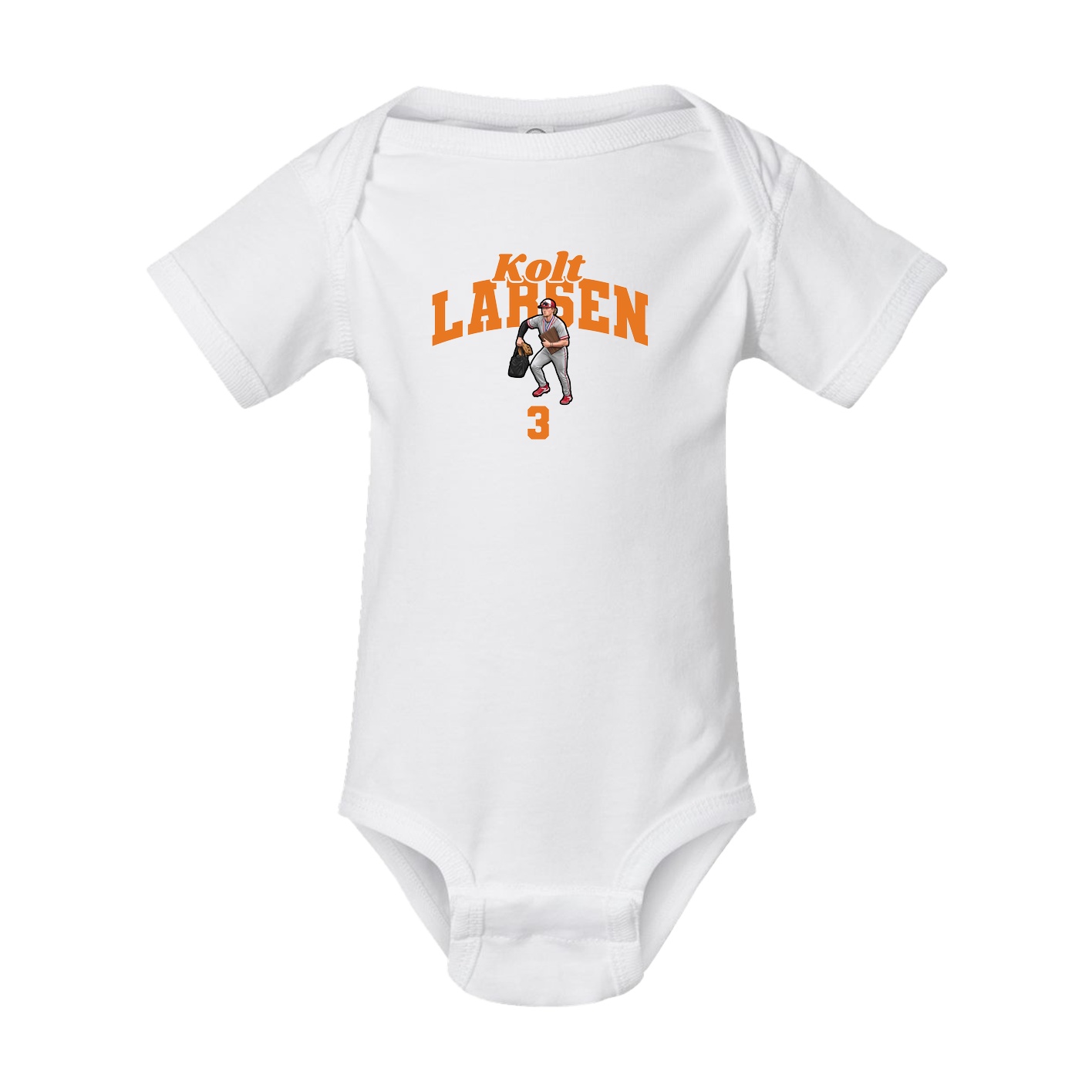 Baby Onesie — Signature Arch in White