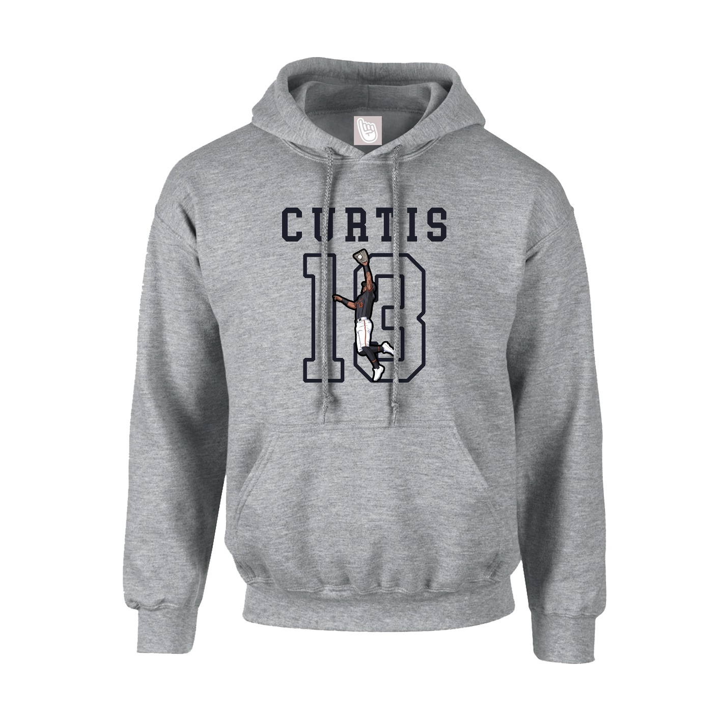 Hoodie — Shirsey in Grey