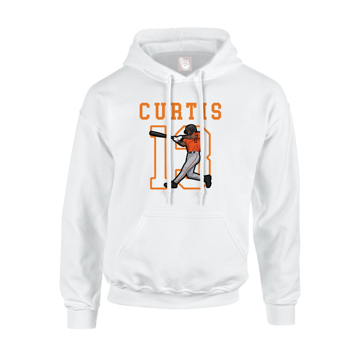 Hoodie — Shirsey in White