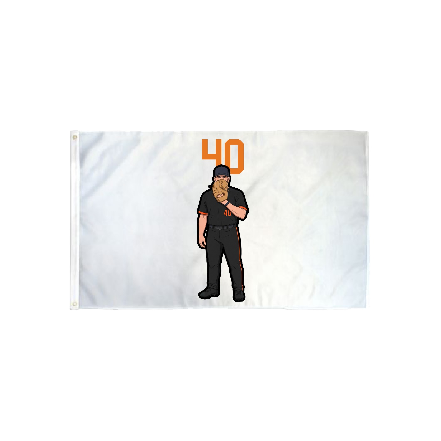 3x5 Flag — Number Top in Classic