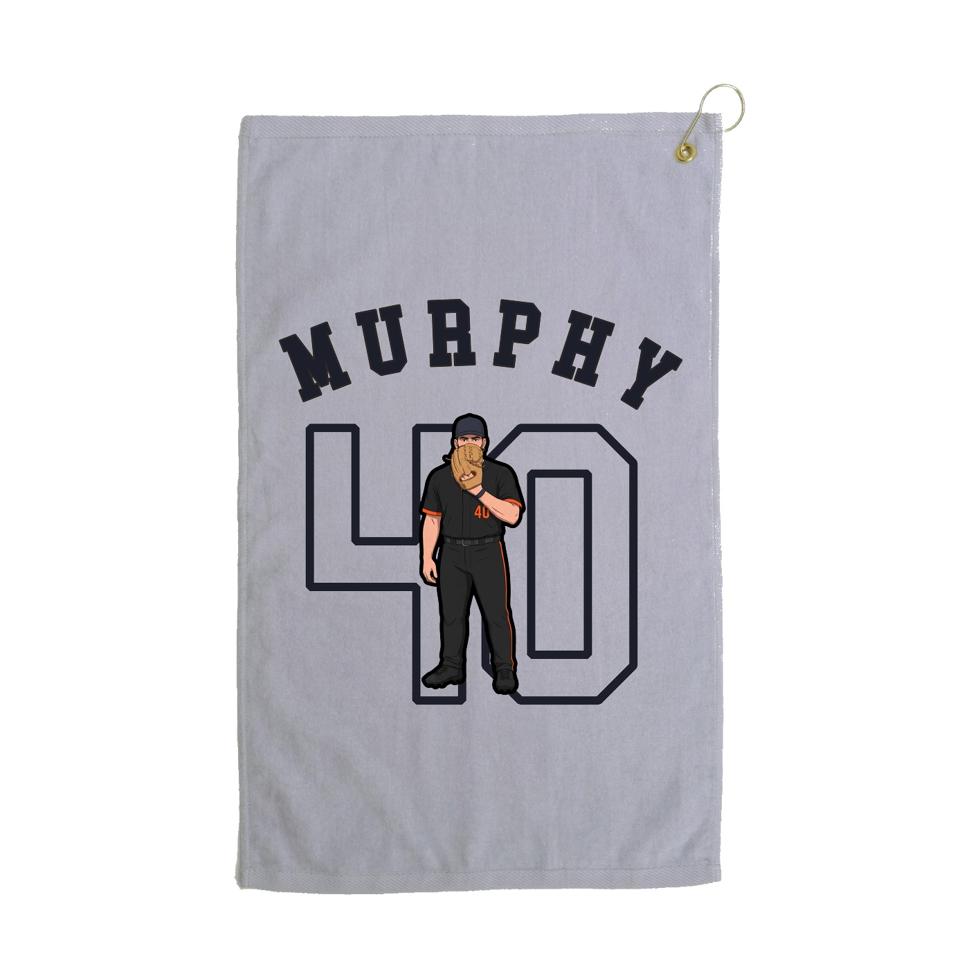 Golf Towel — Shirsey Arch in Grey