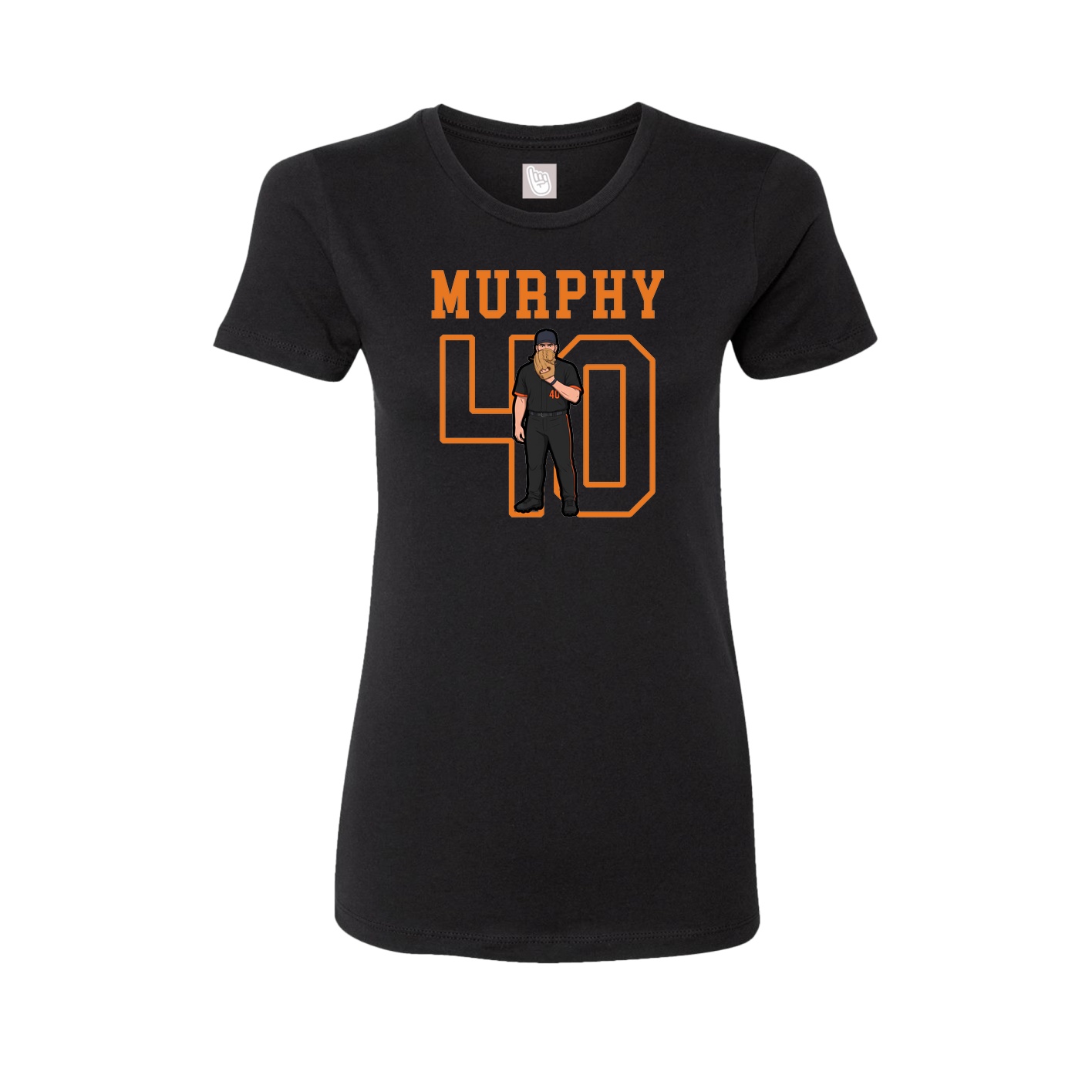 Fitted Women's Tee — Shirsey in Black