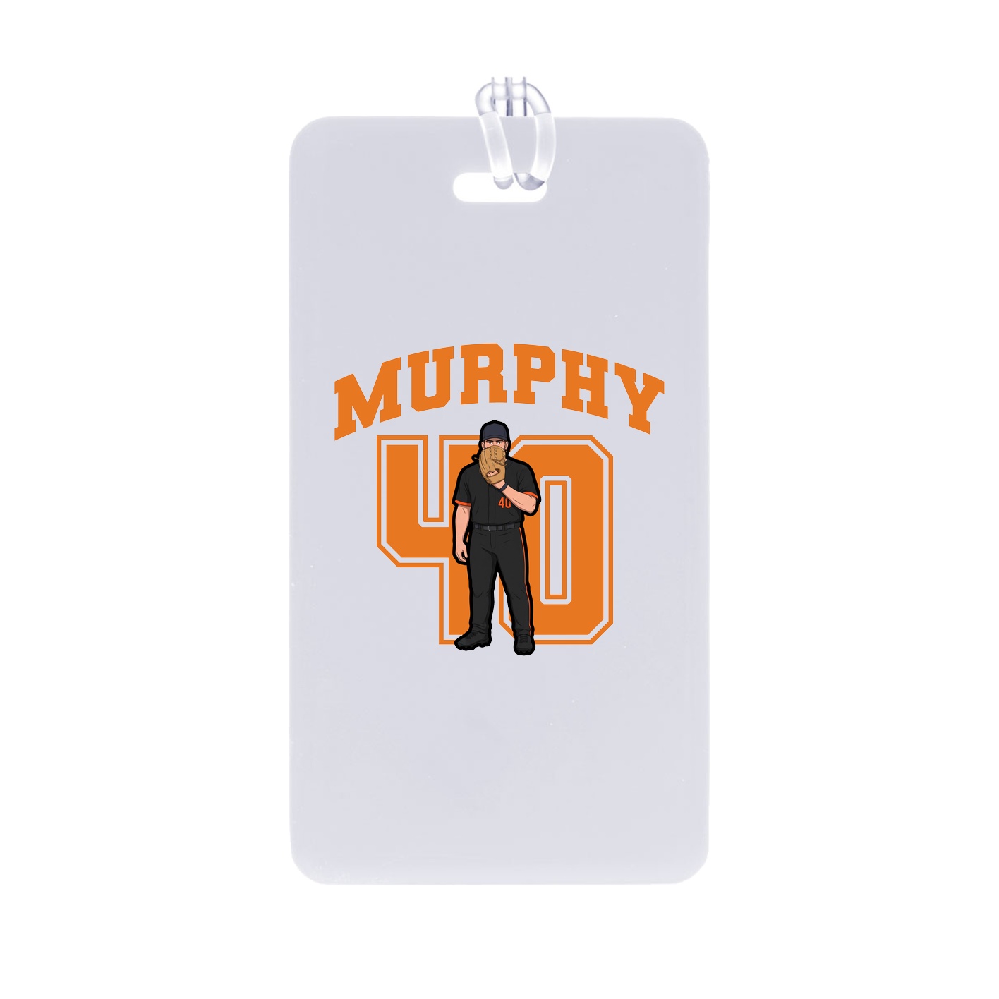 Bag Tag — Number in Classic