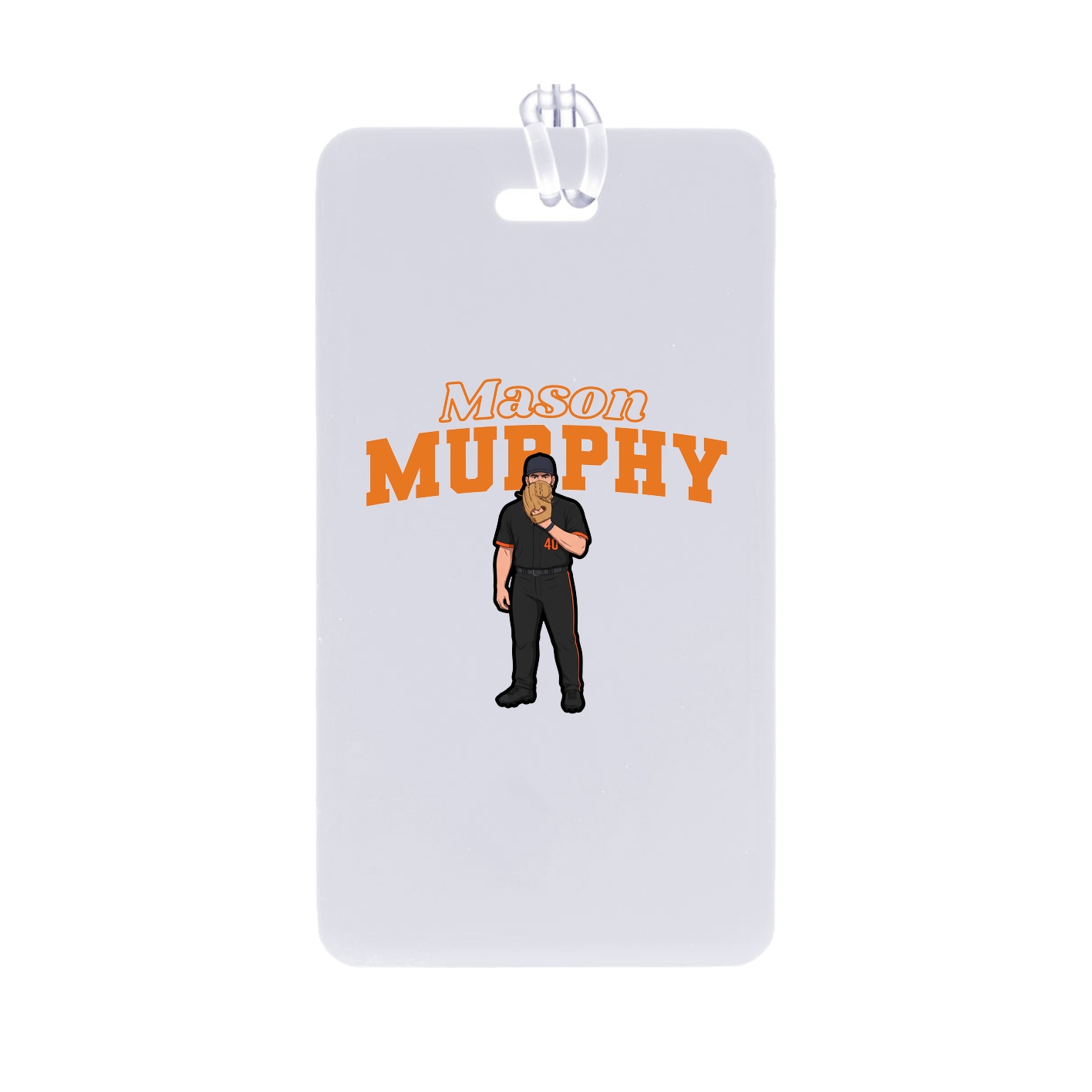 Bag Tag — Name Arch in Classic