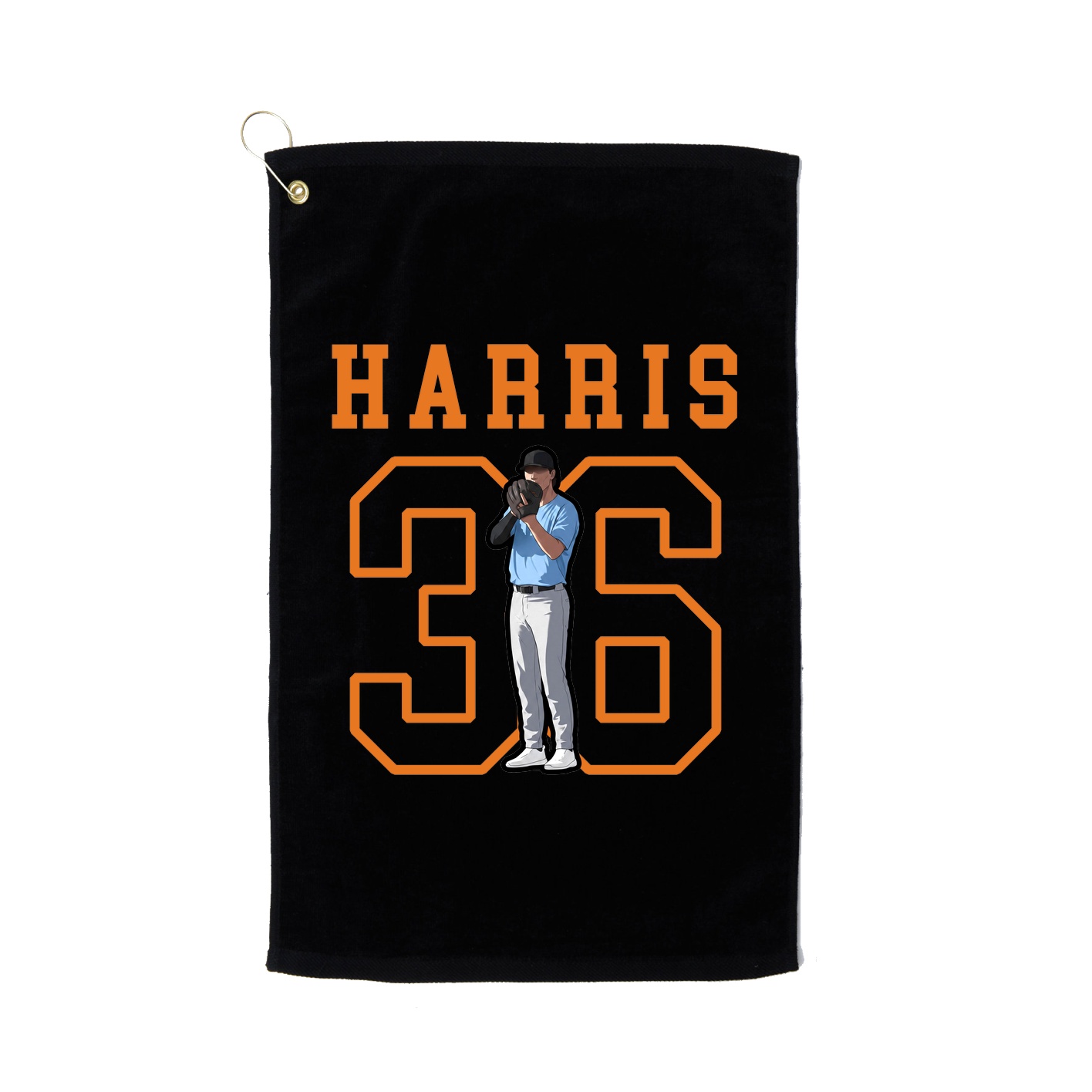 Golf Towel — Shirsey in Black