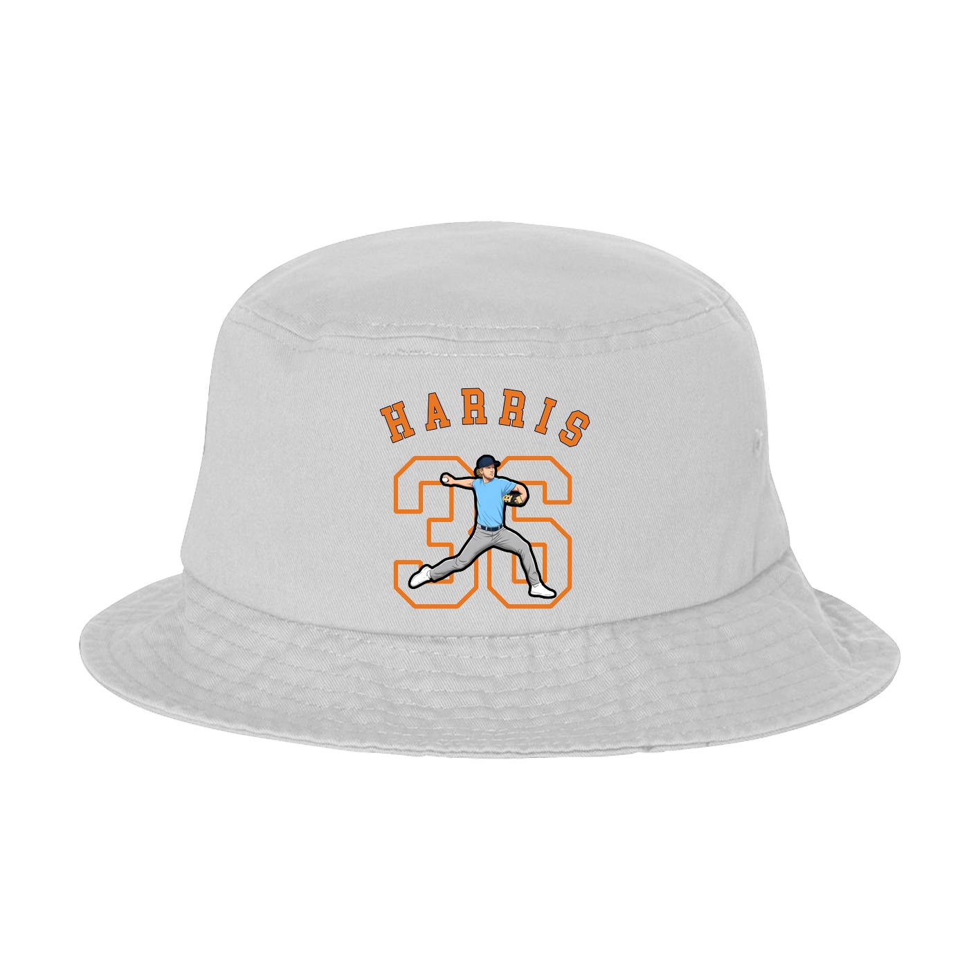 Bucket Cap — Shirsey Arch in White