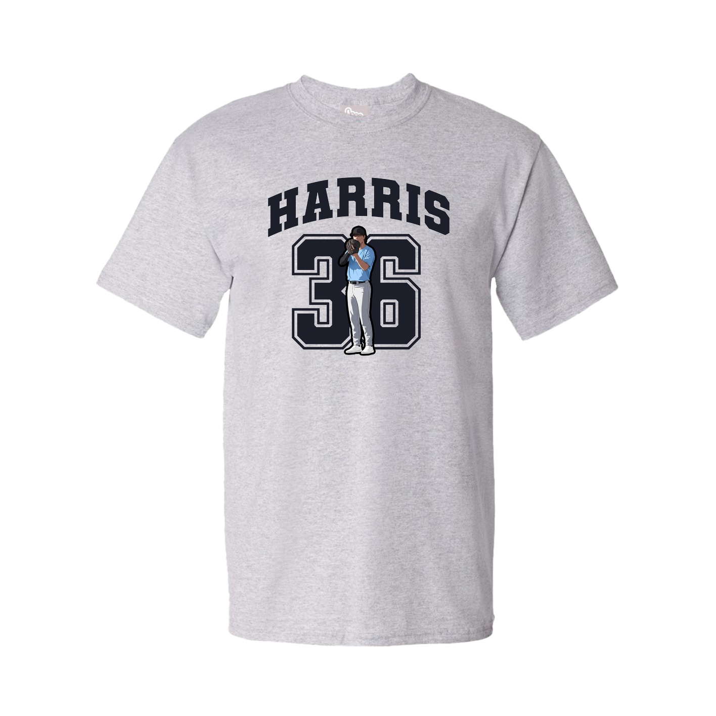 Tee — Number in Grey