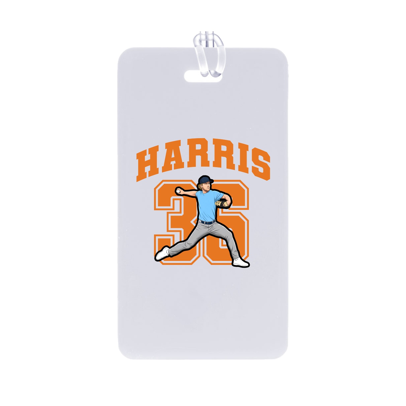 Bag Tag — Number in Classic