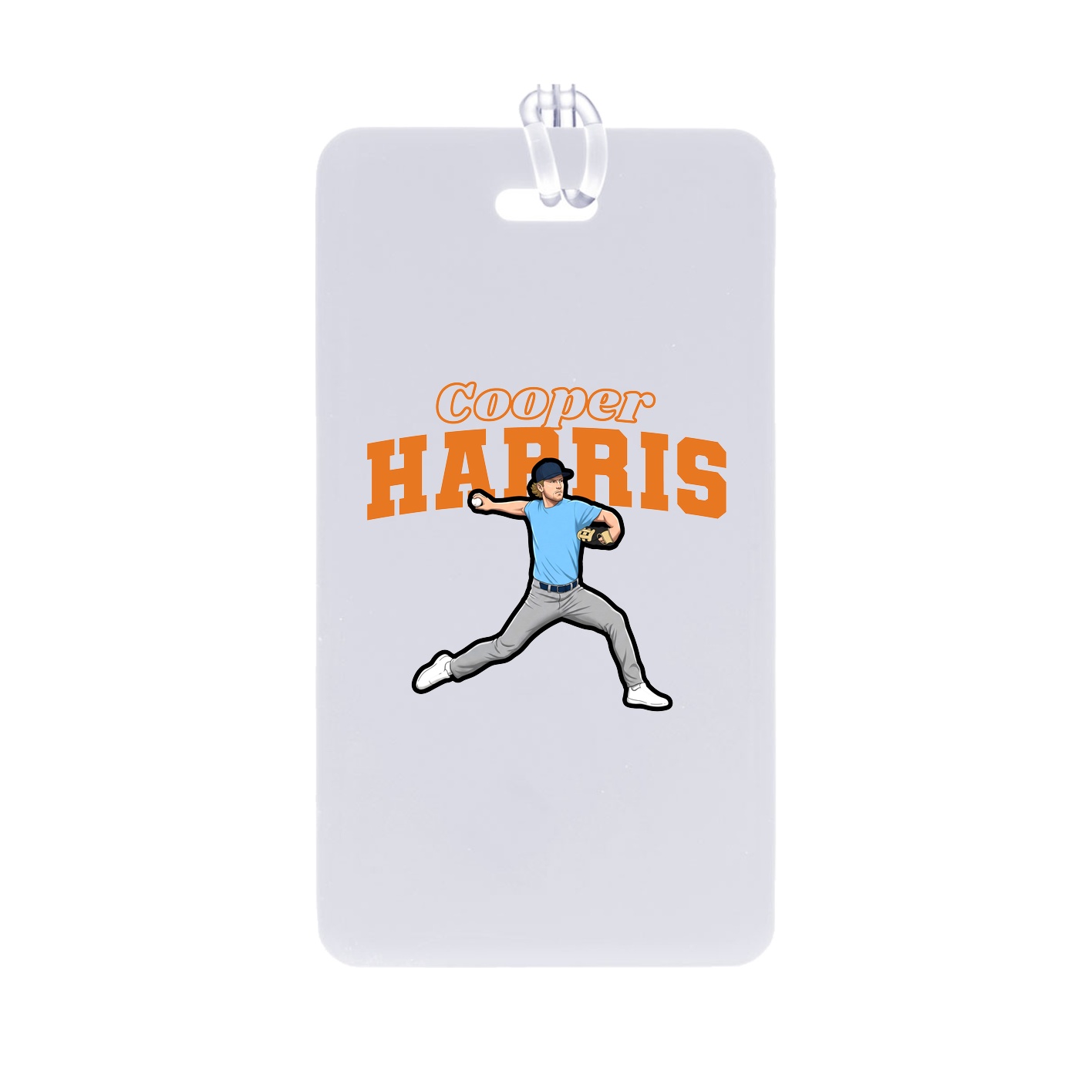 Bag Tag — Name Arch in Classic