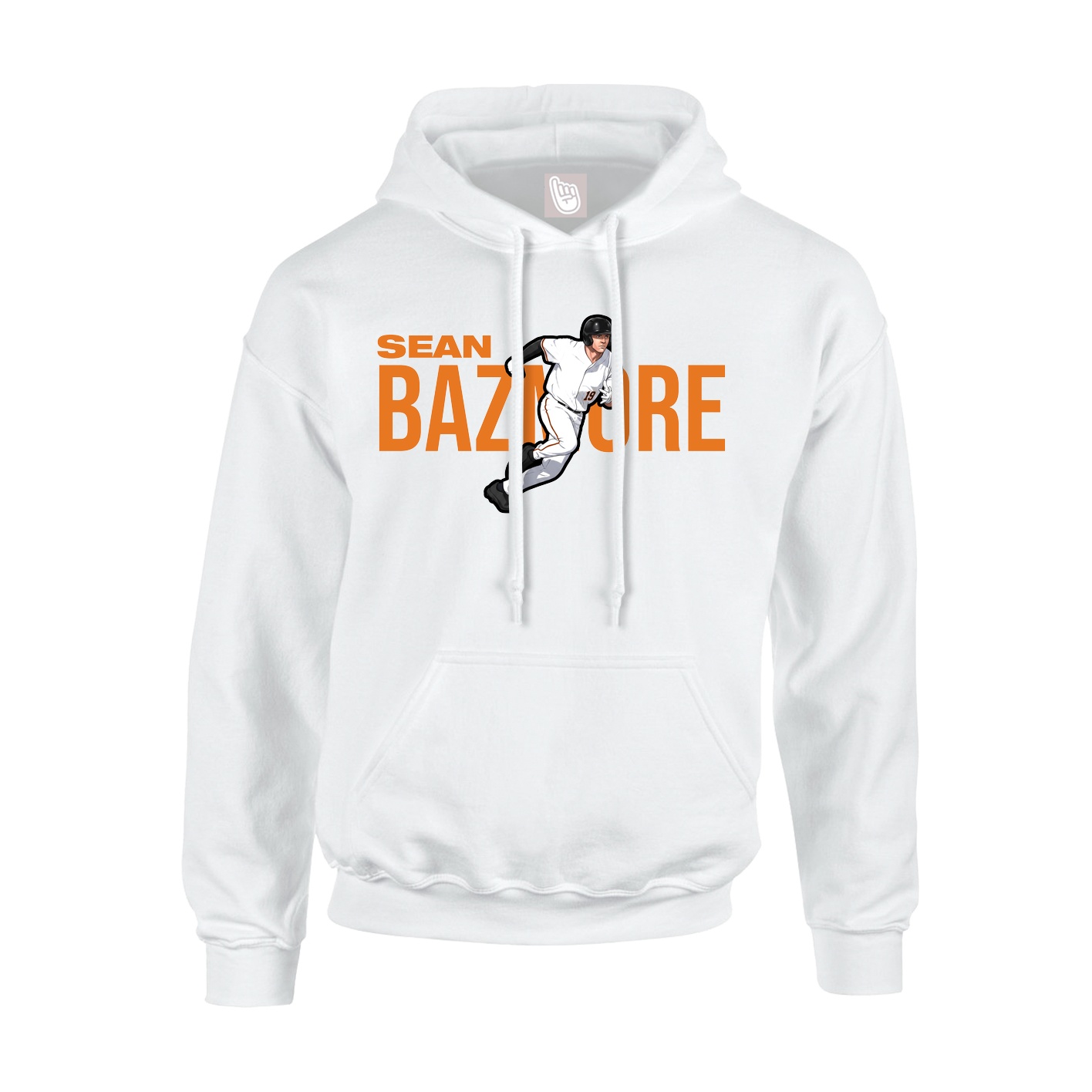 Hoodie — Player Name in White