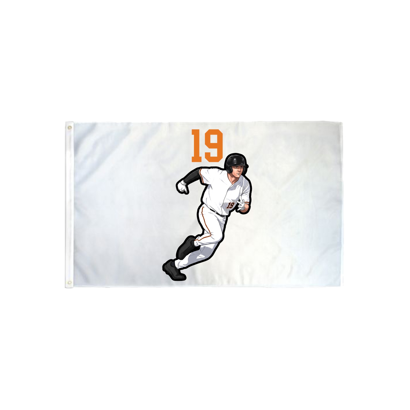 3x5 Flag — Number Top in Classic