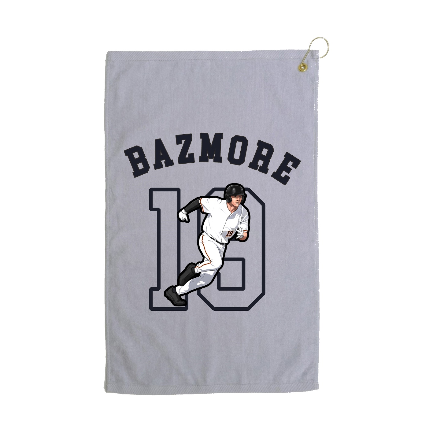 Golf Towel — Shirsey Arch in Grey