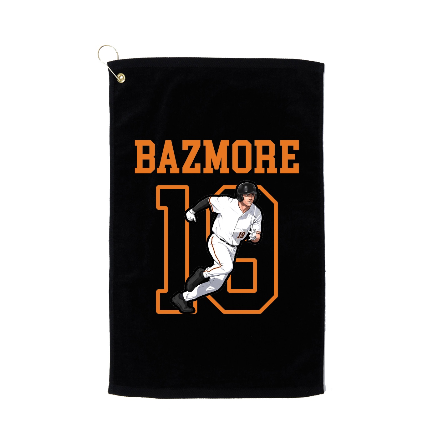 Golf Towel — Shirsey in Black