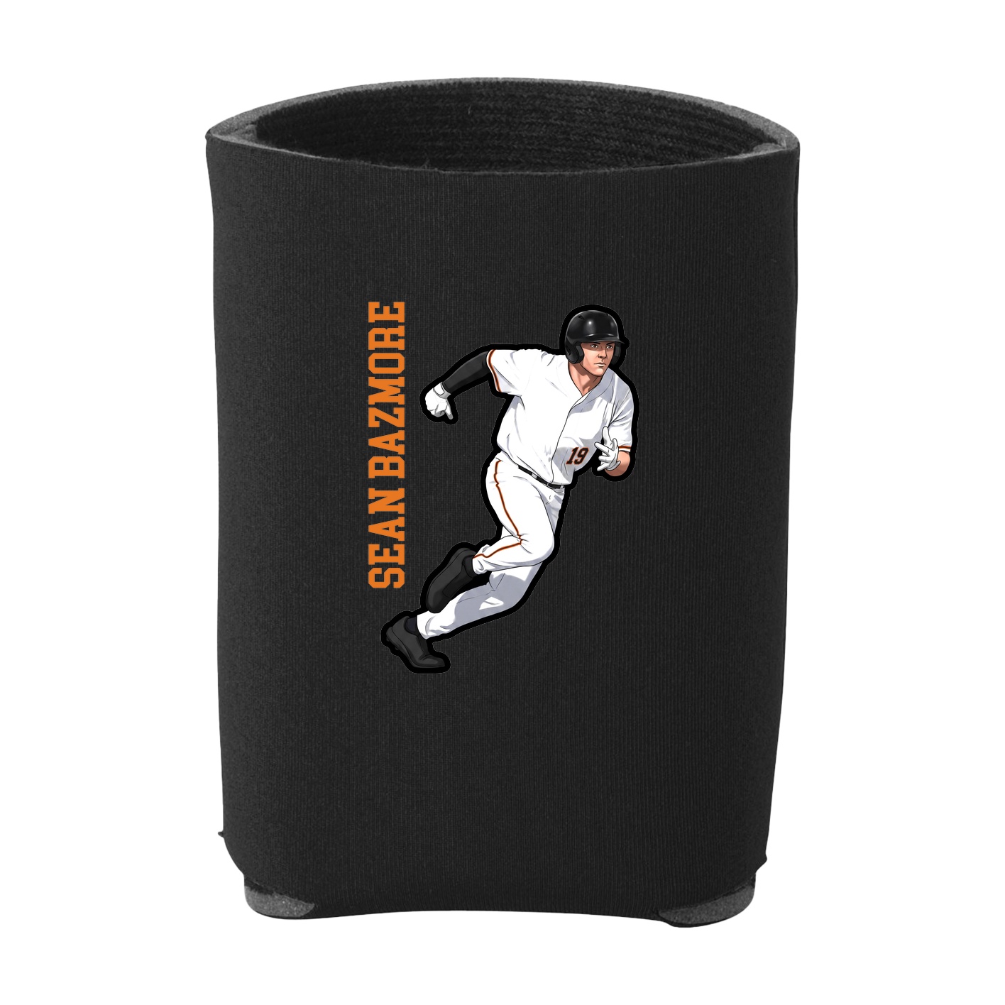 Can Holder — Name Vertical in Black