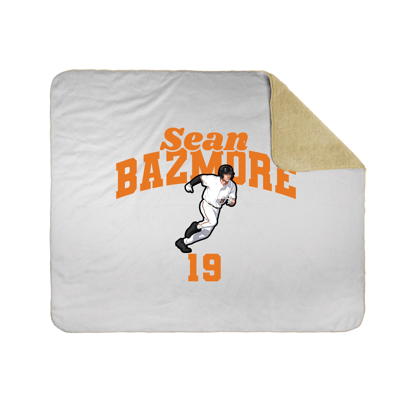 Throw Blanket — Signature Arch in White