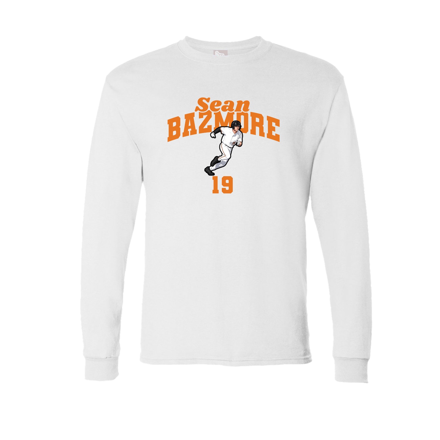Long Sleeve Tee — Signature Arch in White