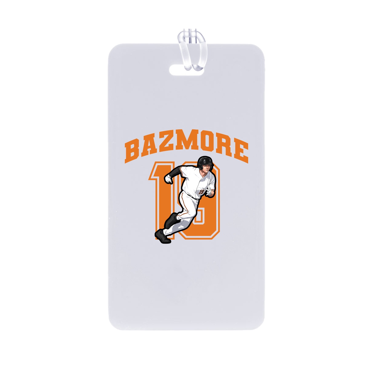Bag Tag — Number in Classic