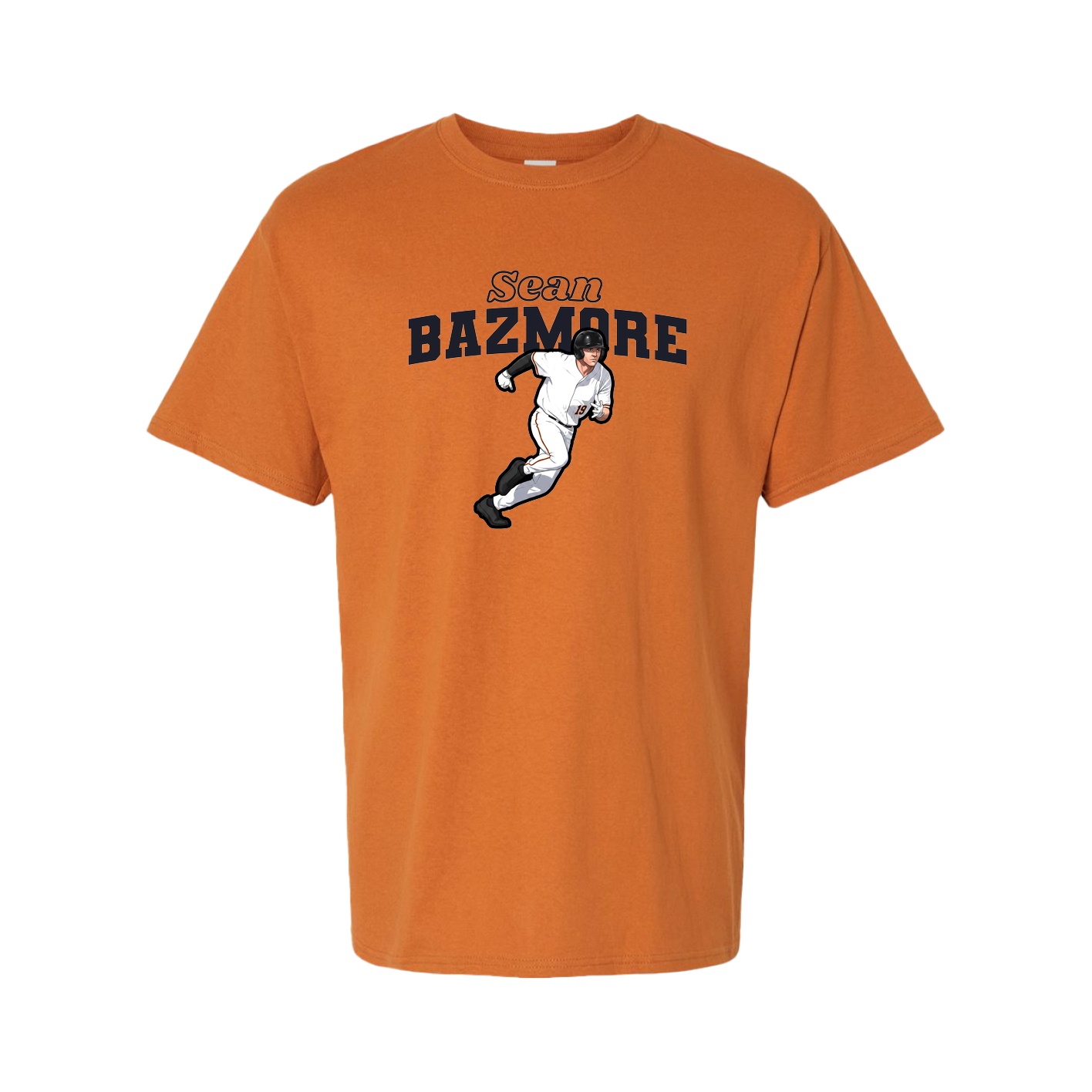 Tee — Name Arch in Orange