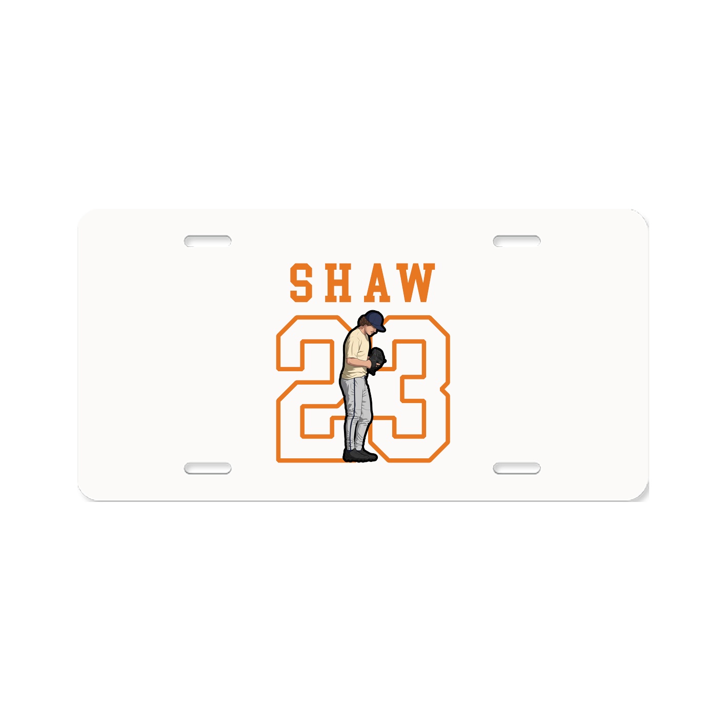 License Plate — Shirsey in Classic