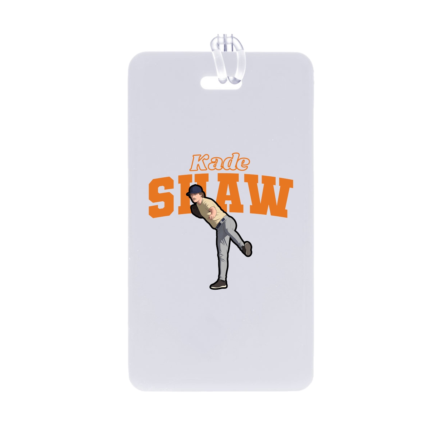 Bag Tag — Name Arch in Classic