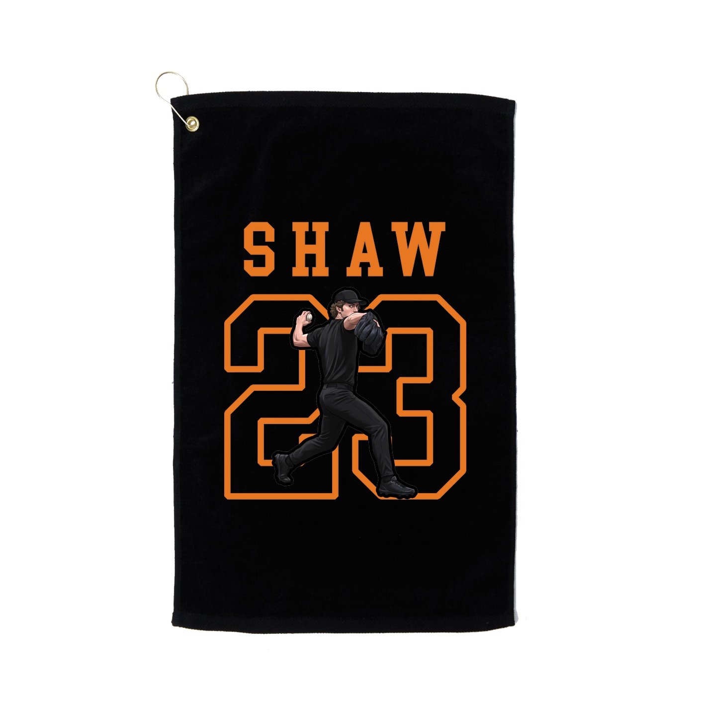Golf Towel — Shirsey in Black