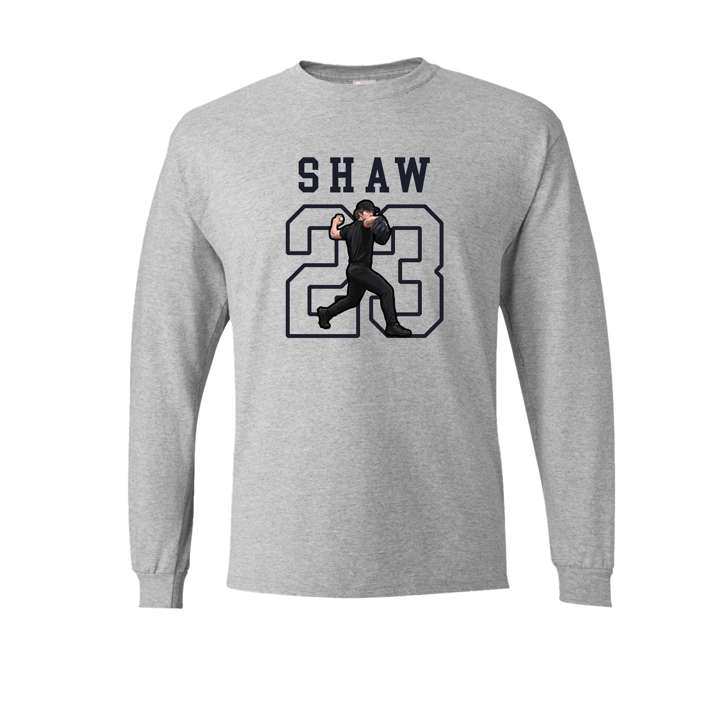 Long Sleeve Tee — Shirsey in Grey
