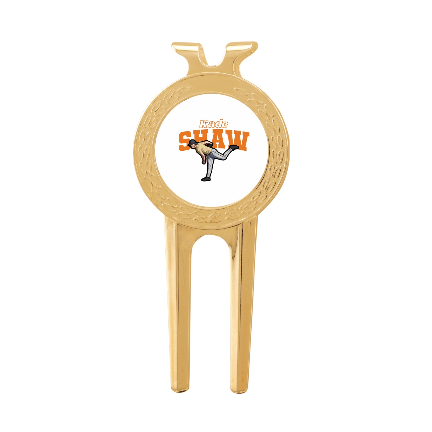 Divot Tool with Ball Marker — Name Arch in Classic
