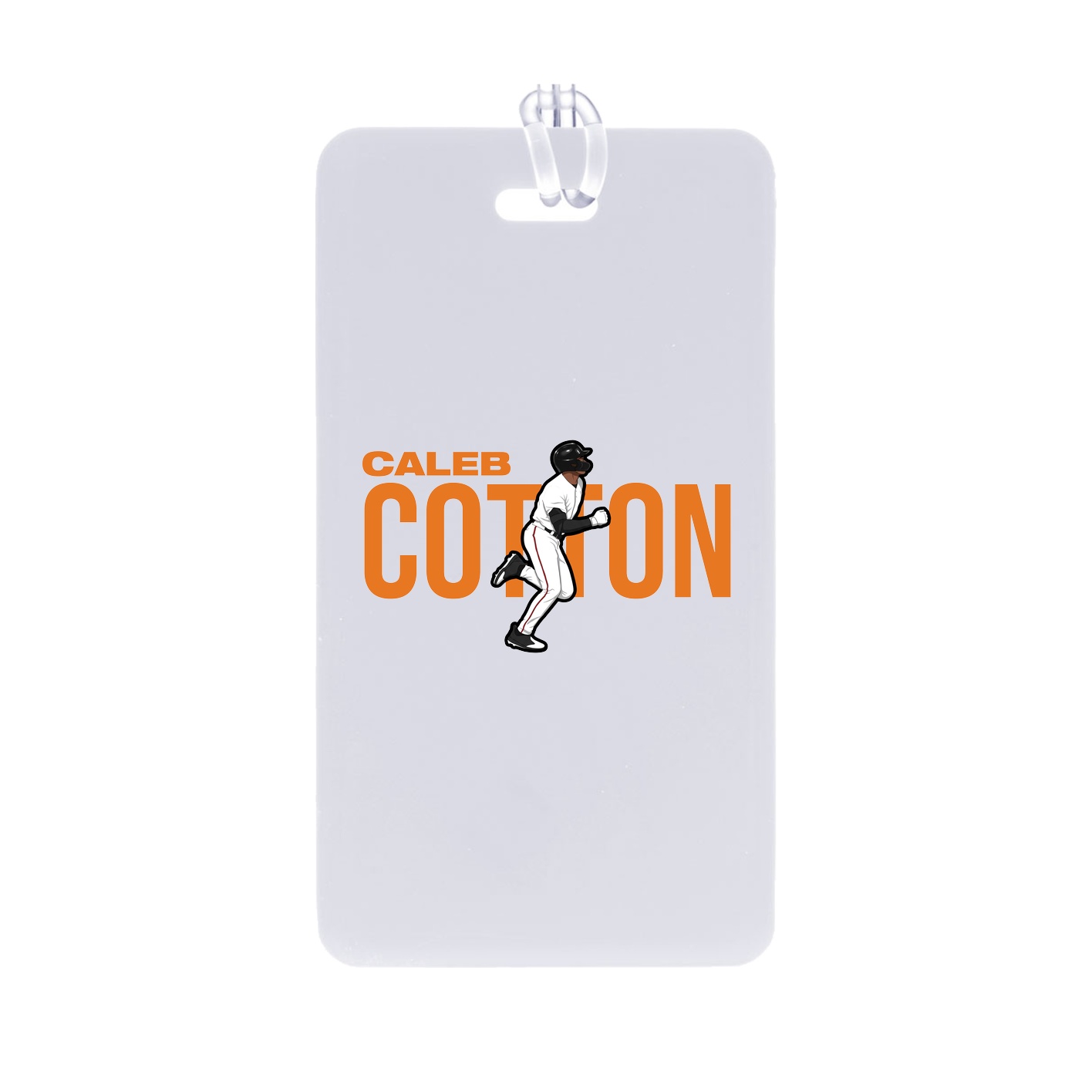 Bag Tag — Player Name in Classic