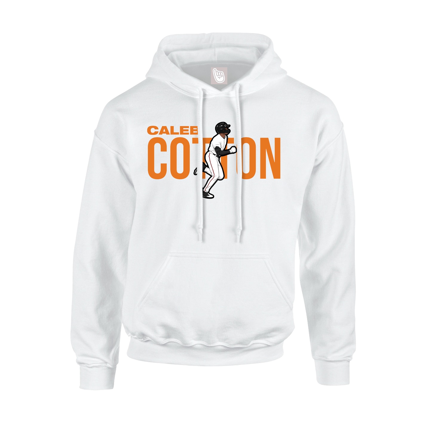 Hoodie — Player Name in White