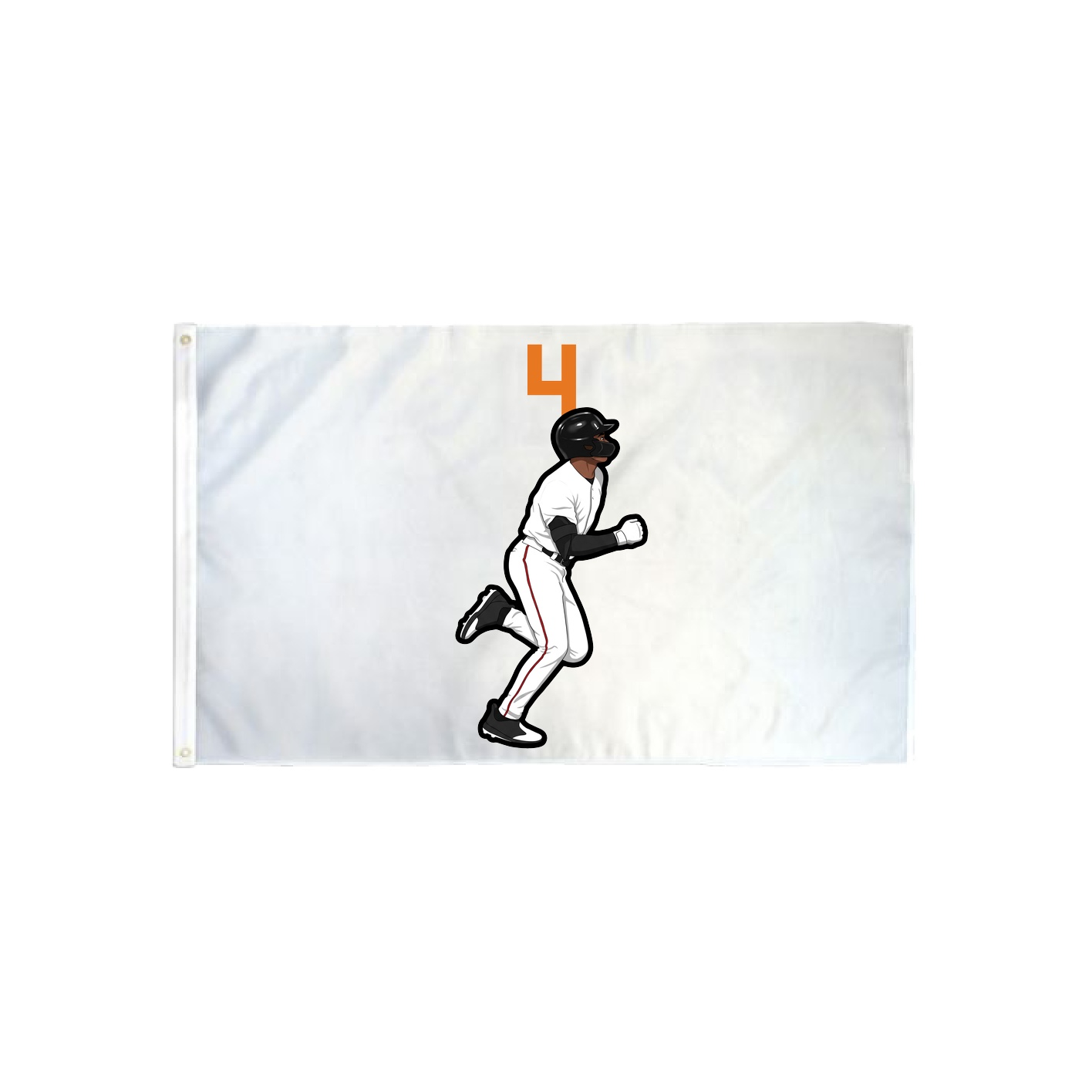 3x5 Flag — Number Top in Classic