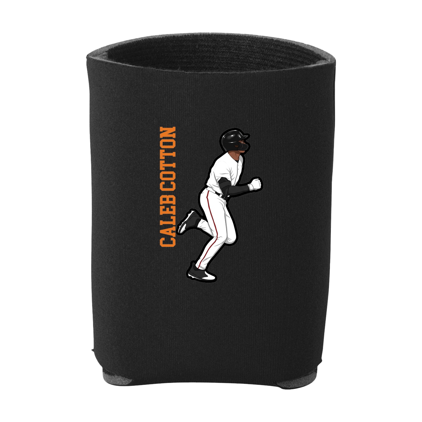 Can Holder — Name Vertical in Black