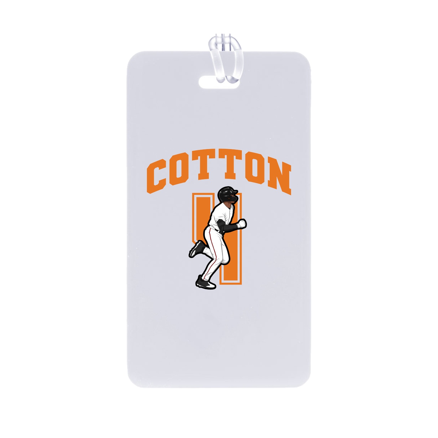 Bag Tag — Number in Classic