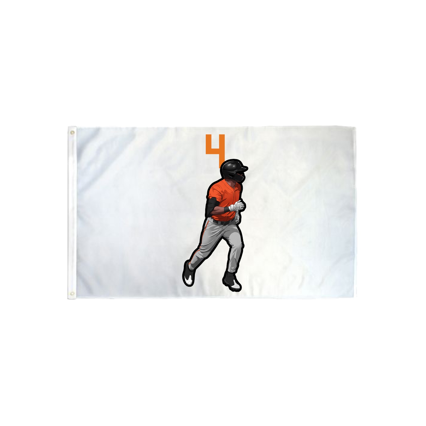 3x5 Flag — Number Top in Classic