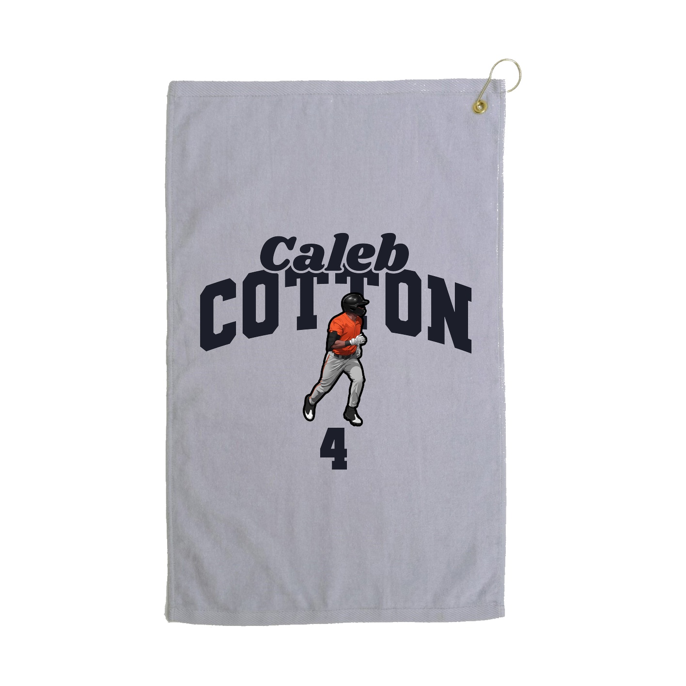Golf Towel — Signature Arch in Grey