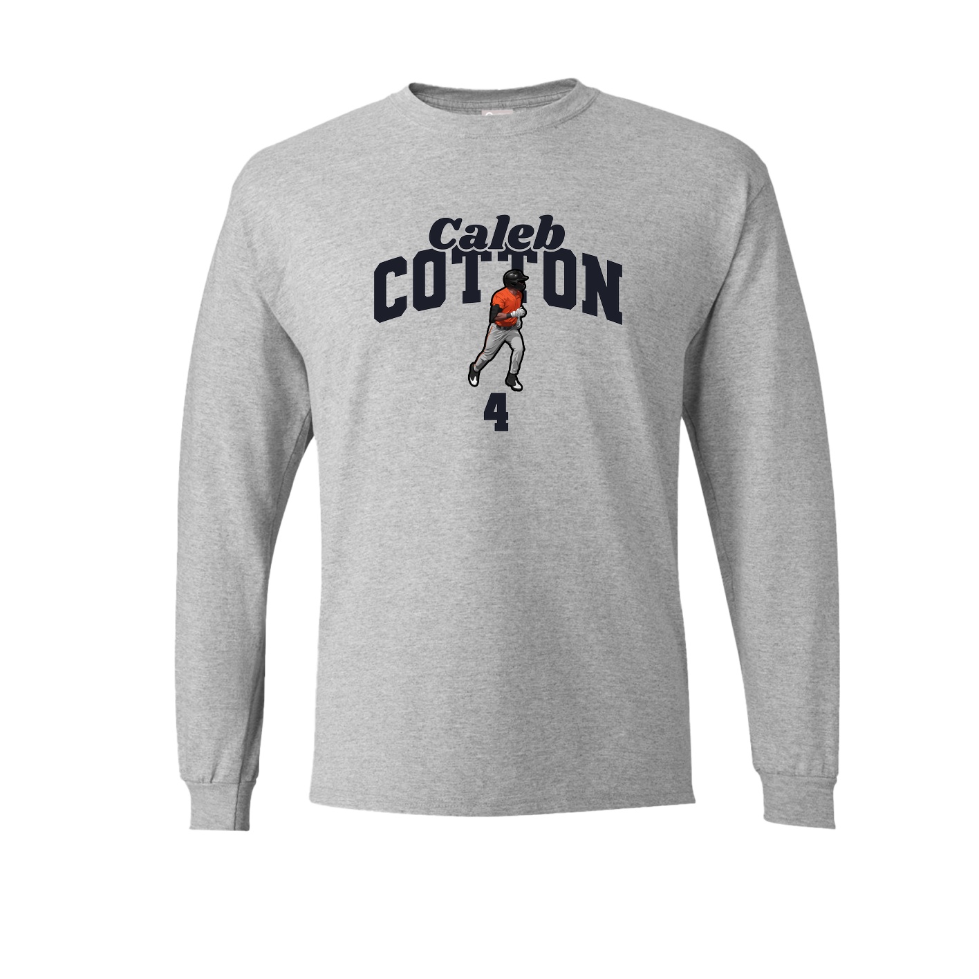 Long Sleeve Tee — Signature Arch in Grey