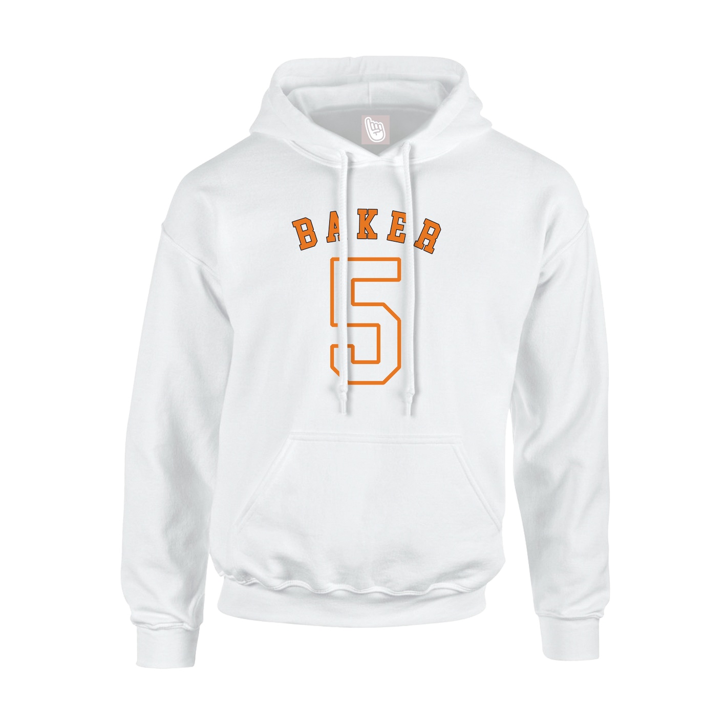 Hoodie — Shirsey Arch in White