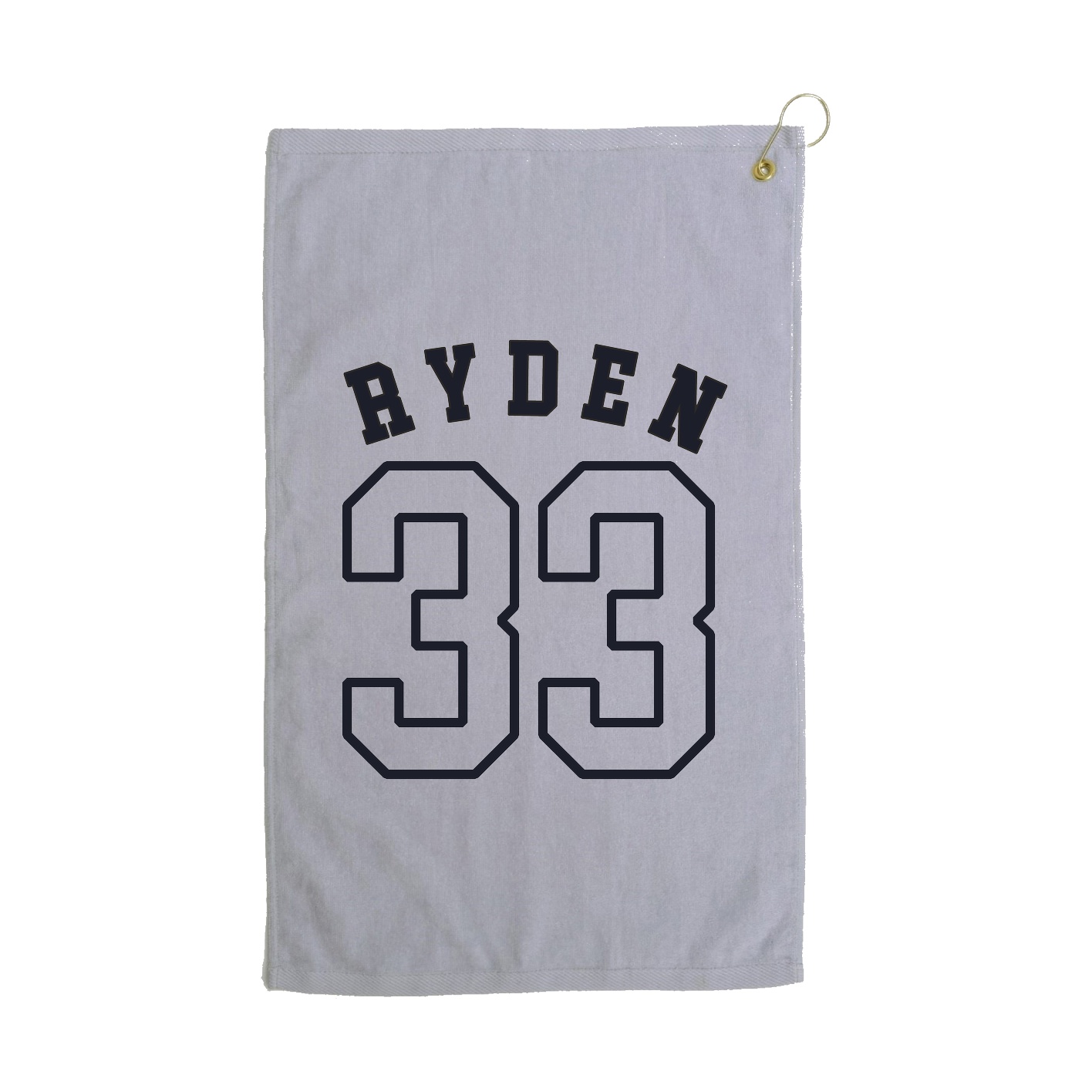 Golf Towel — Shirsey Arch in Grey